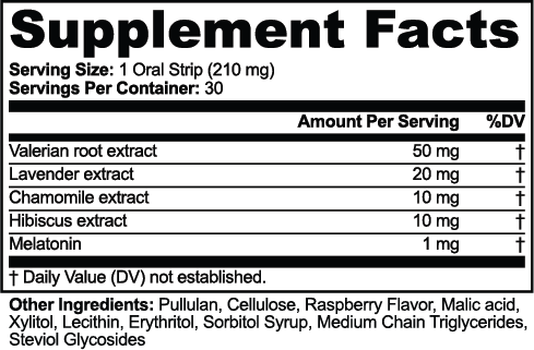 DARK MODE™ | Sleep Support & Relaxation Oral Strips